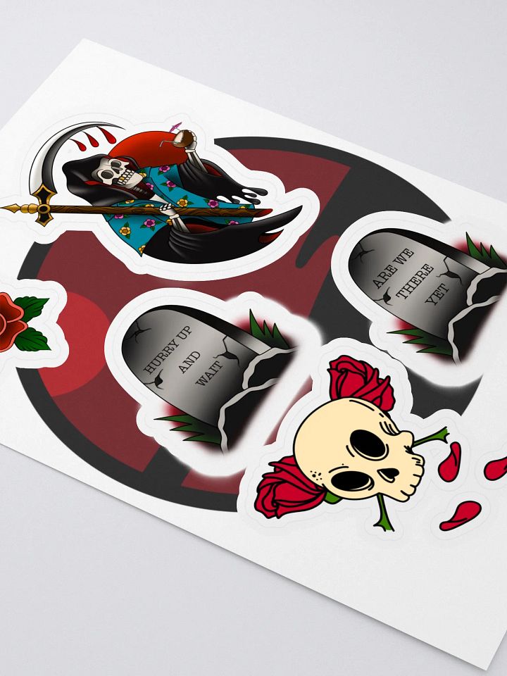 Reaper Sticker Sheet product image (2)