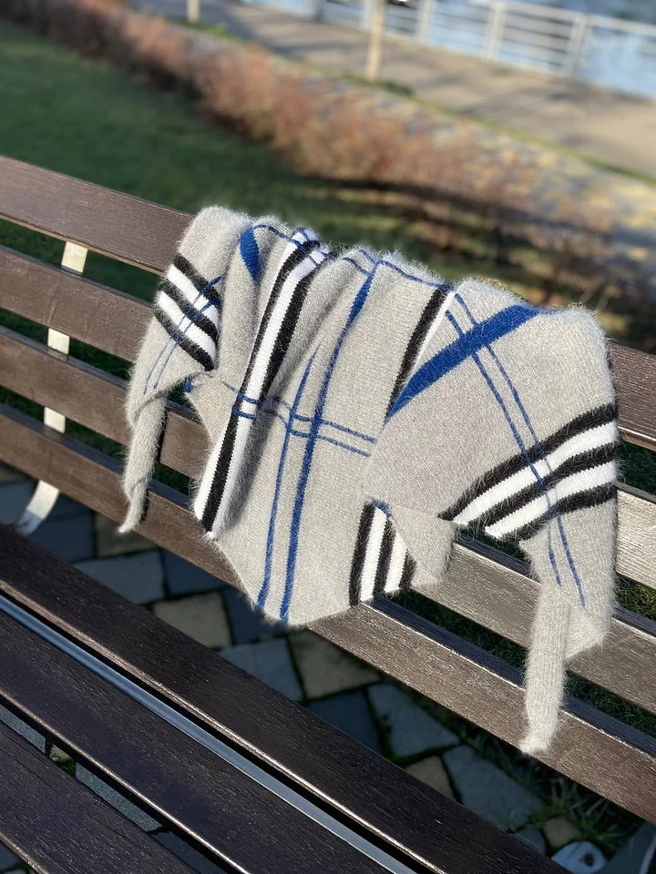 Инструкции по вязанию (треугольная косынка) + шапка на русском и украинском языках product image (2)