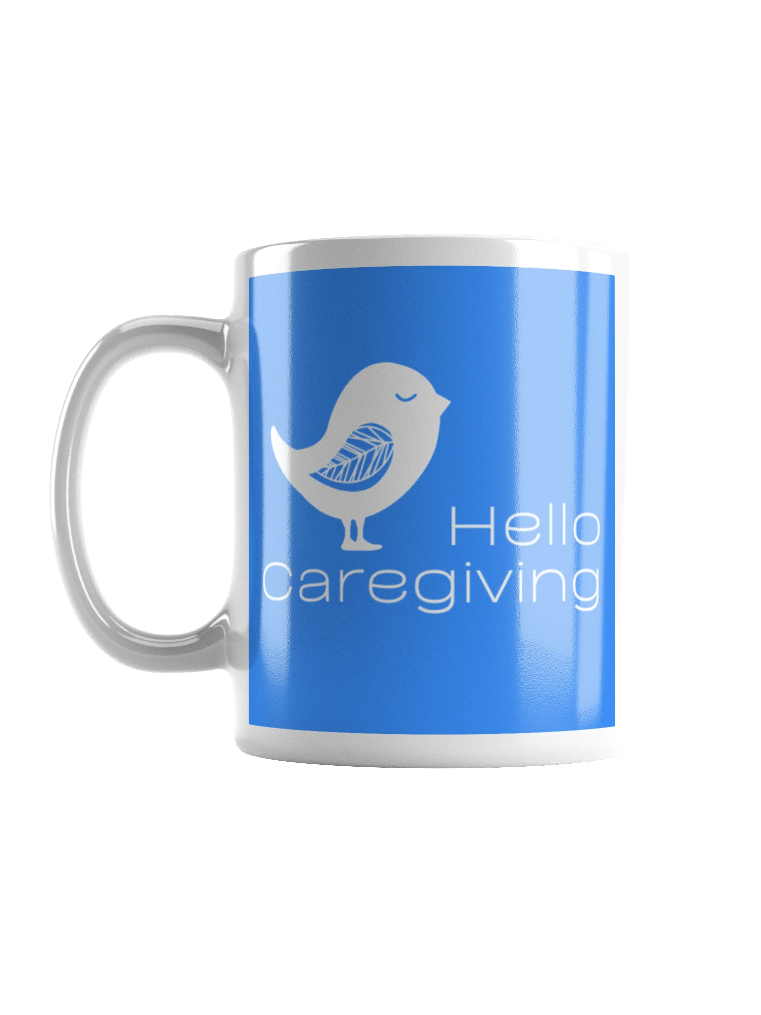 Hello Caregiving Banded Mug product image (2)