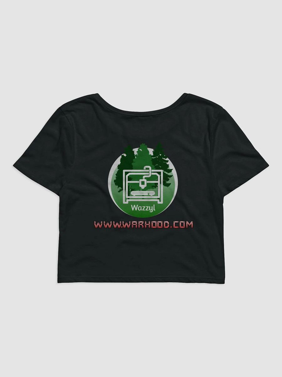 Tribal Dragon Teal Crop Tee product image (2)