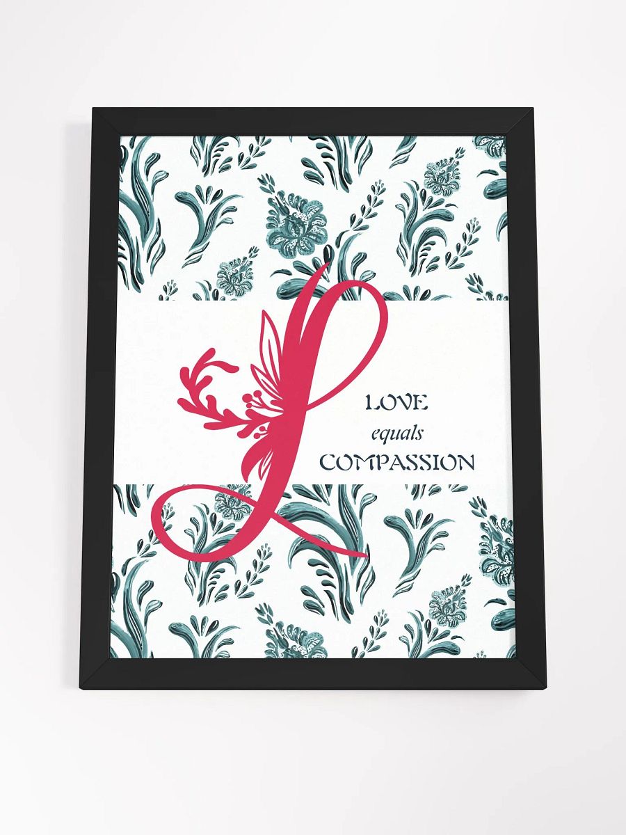 Love & Compassion Artistic Poster product image (4)