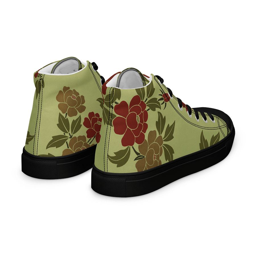 Japanese Floral. Top Canvas Shoes product image (7)