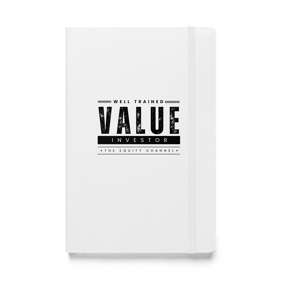 Investor's Hardcover Journal (White) product image (1)