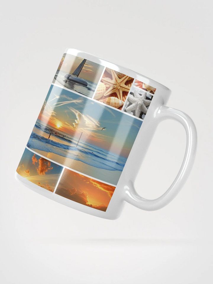 Coastal Collage Ceramic Mug product image (4)