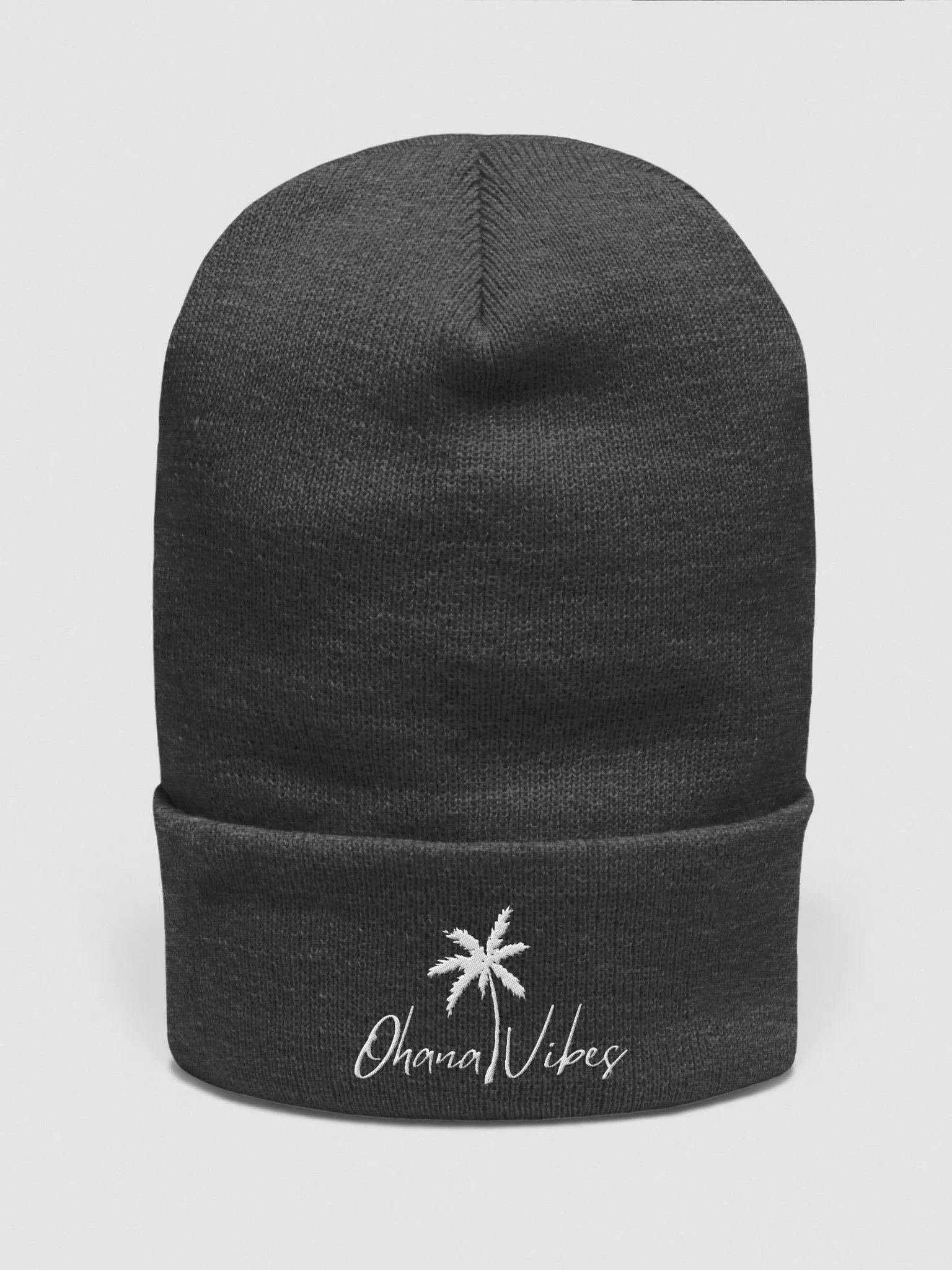 Ohana Vibes with Palm Tree beanie product image (1)