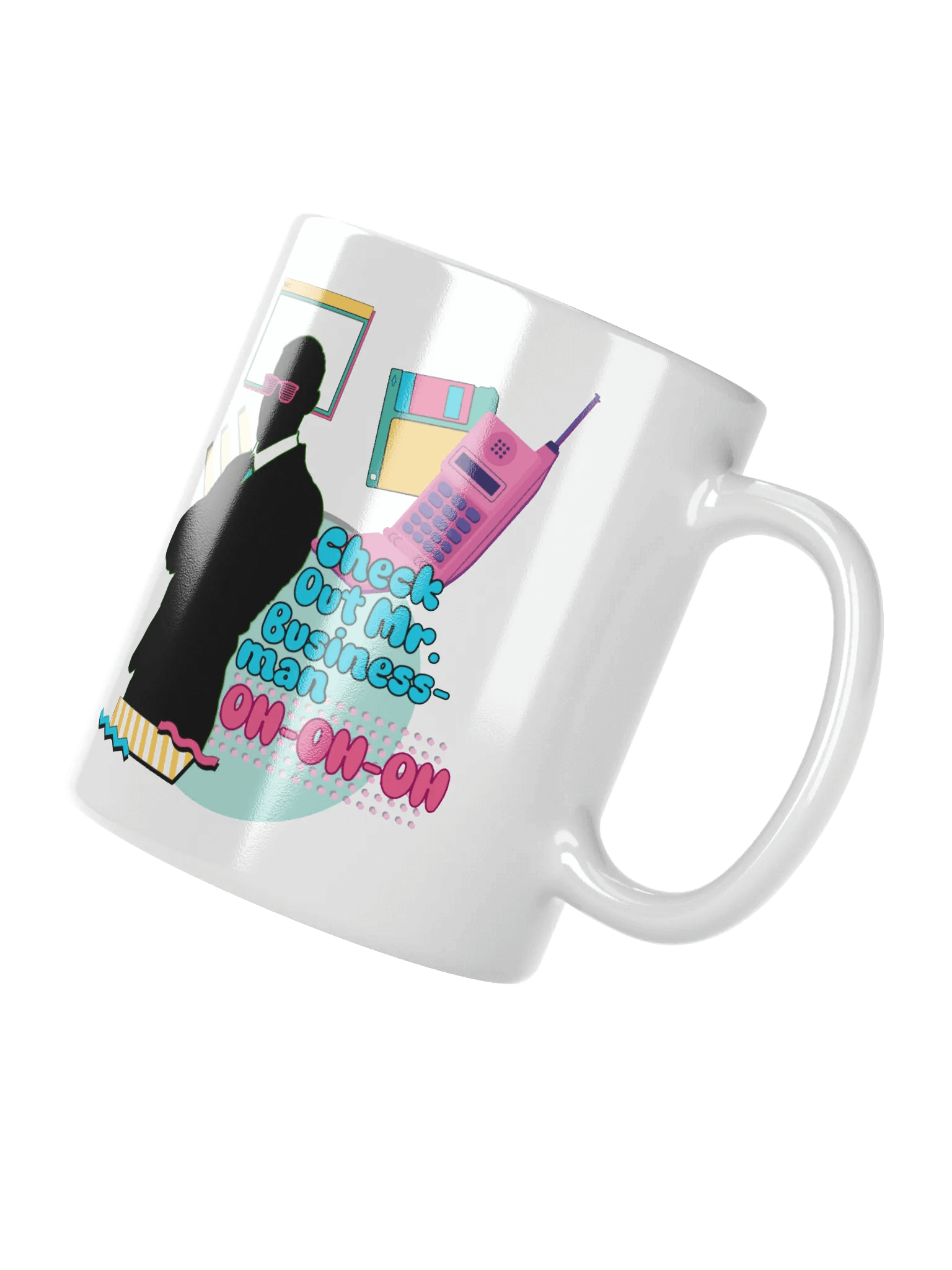 Check Out Mr. Businessman 80s Retro Mug product image (4)
