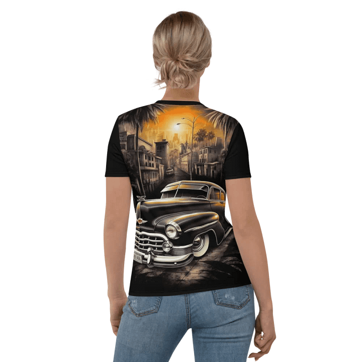 Midnight Abyss Lowrider king Women's Crew Neck T-Shirt product image (1)