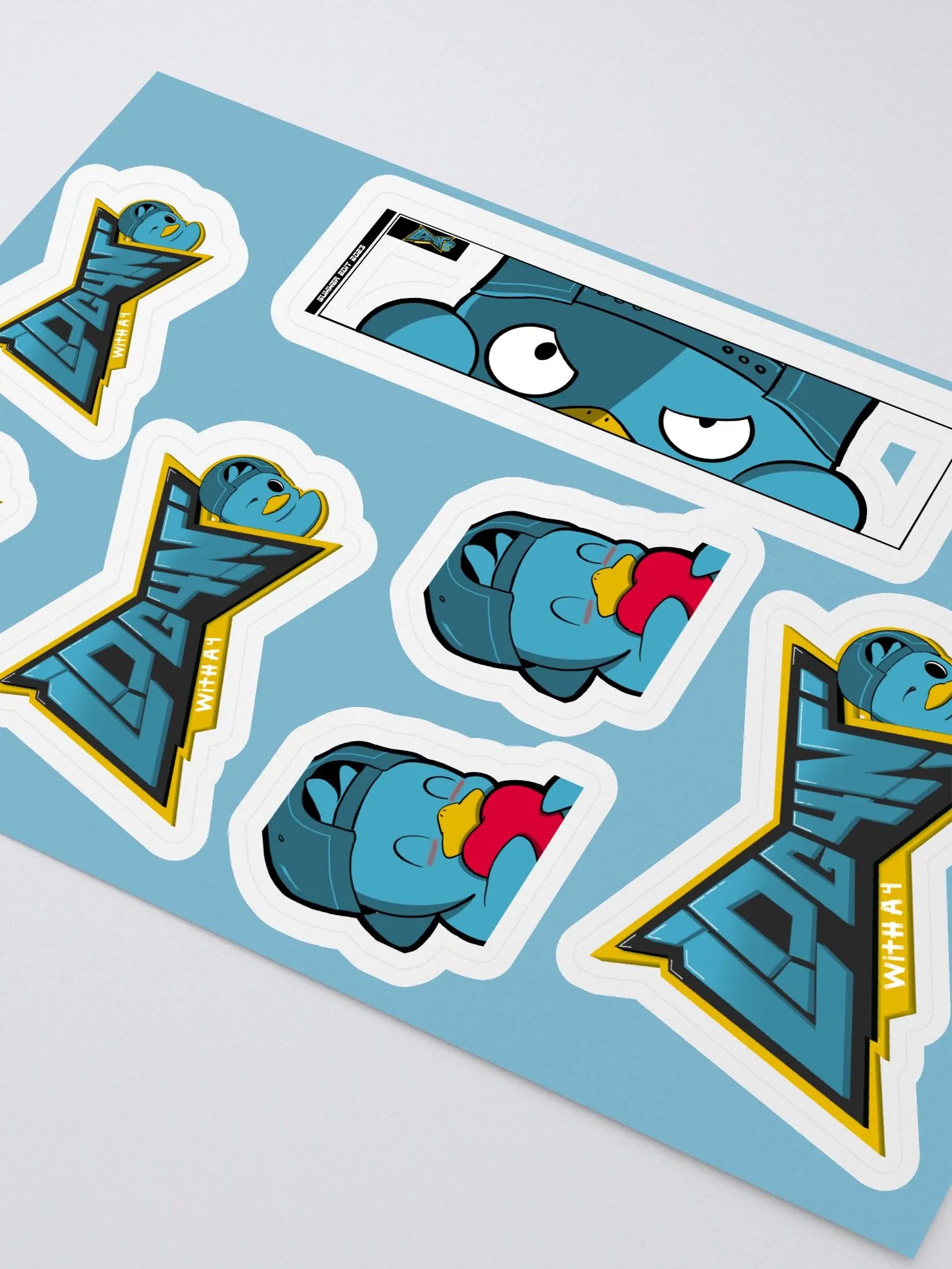 Log4n With A 4 Sticker Sheet product image (3)