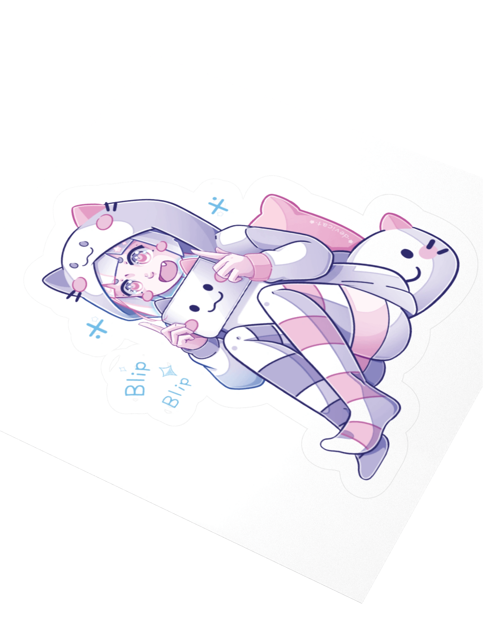 Sticker • CandiCat Gamer Girl • 2024 product image (8)