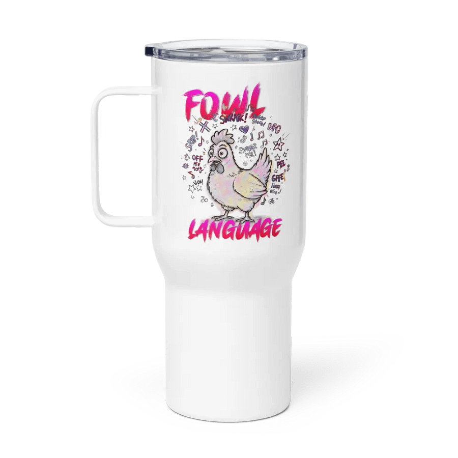 Fowl Language Stainless Steel Travel Mug product image (1)