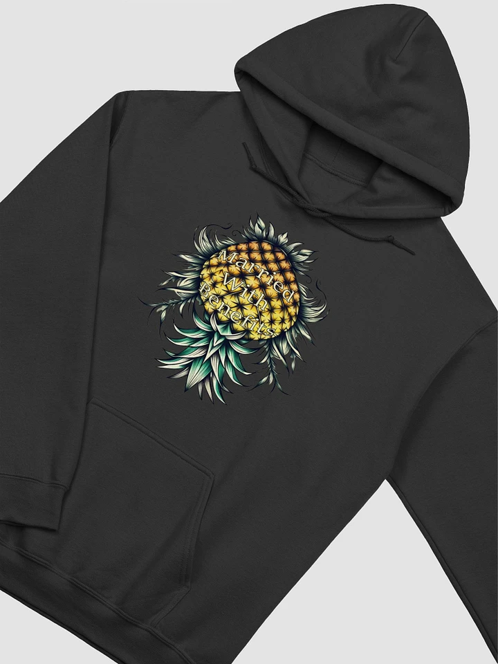 Married with benefits upside down fancy pineapple hoodie product image (12)