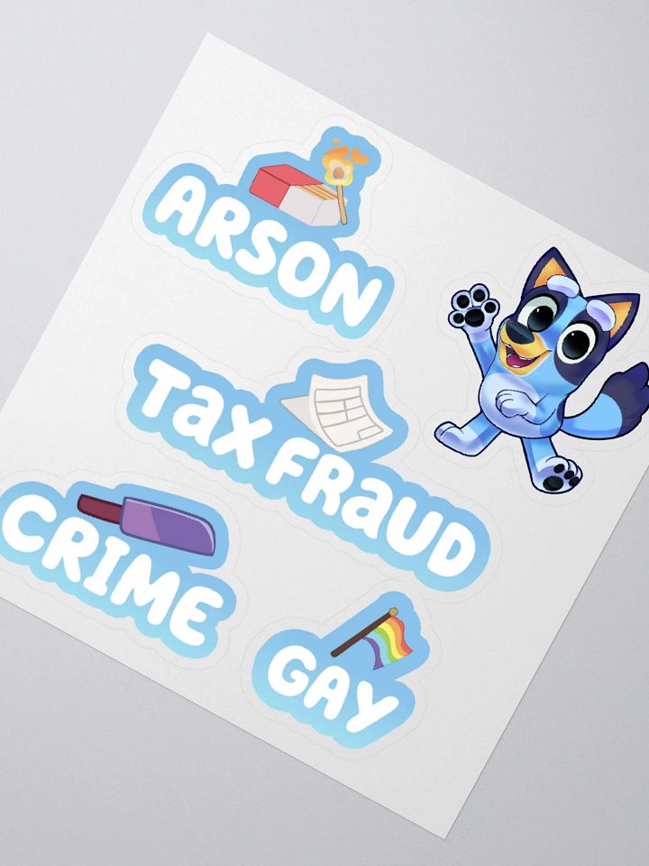 Rejected Bluey Episodes Sticker sheet product image (5)