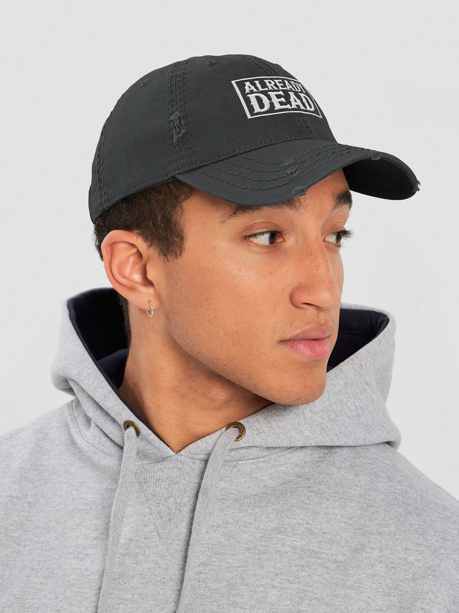 Already Dead Distressed Dad Cap product image (7)