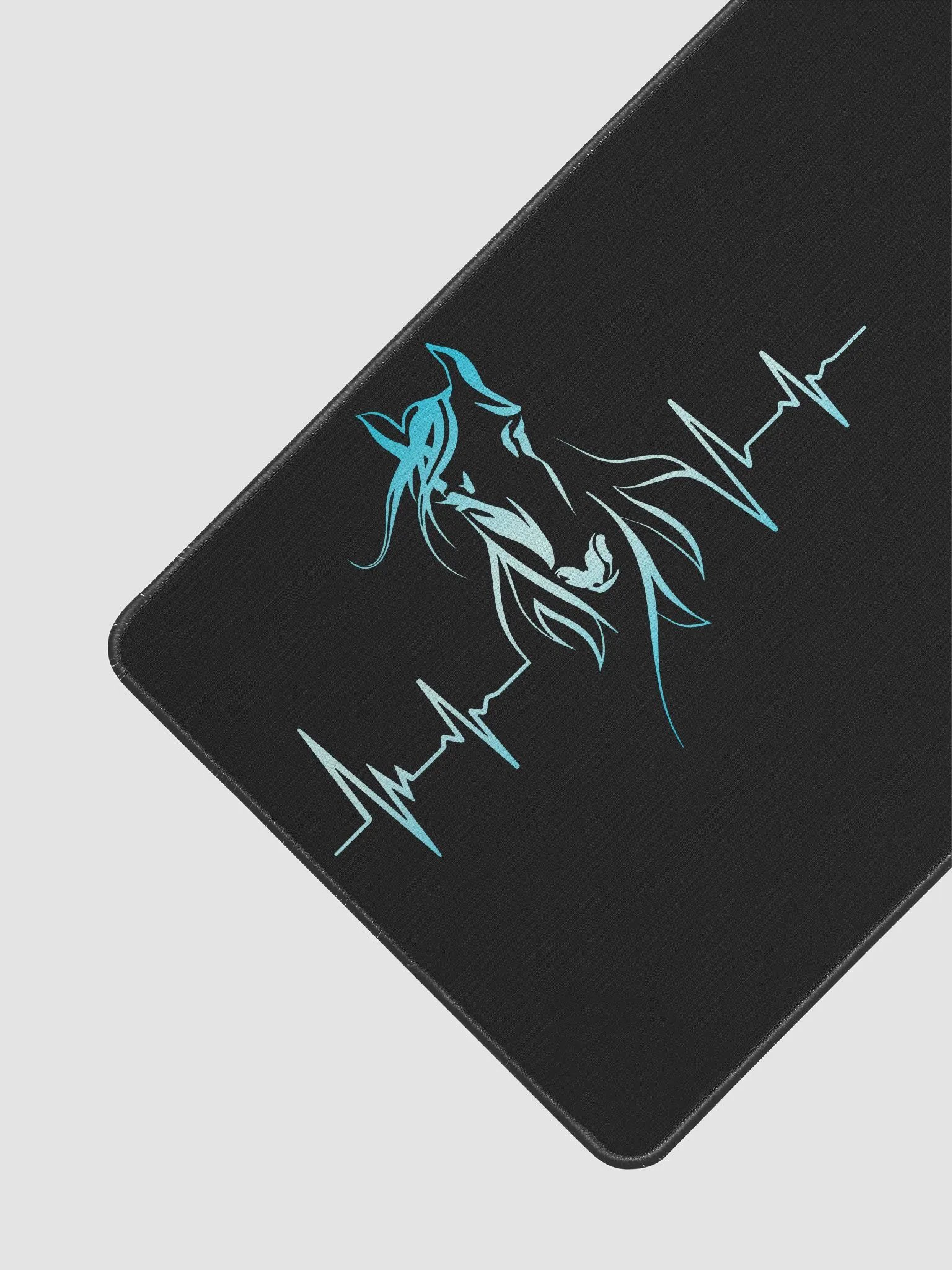 Horse Heartbeat Desk Mat 12 x 22 product image (2)