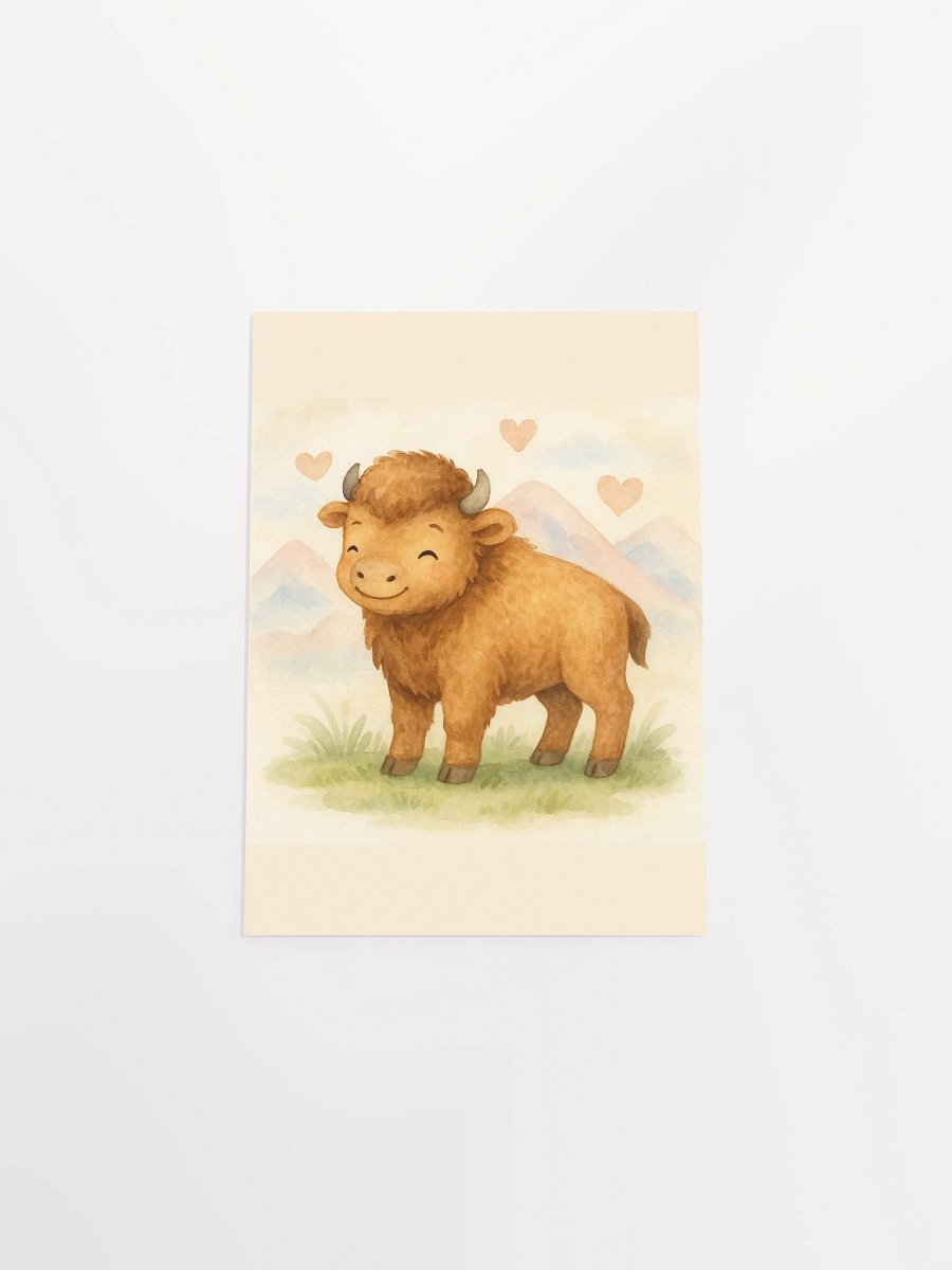 Gentle Baby Bison | Eclipse of the Mind Enhanced Poster product image (48)