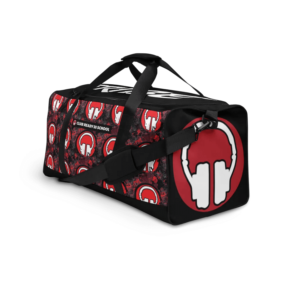 Paint Splatter Headphones All-Over Print Duffle Bag product image (3)
