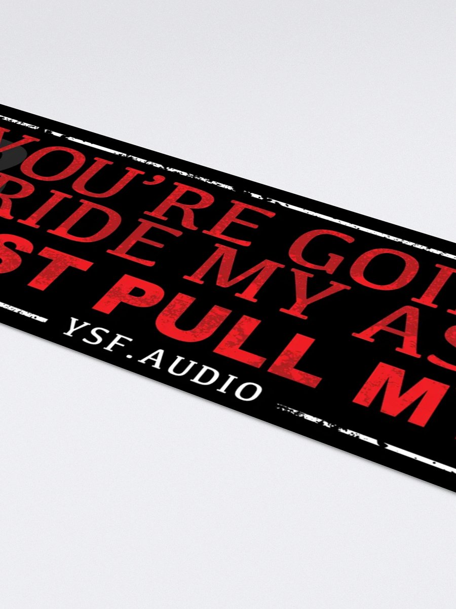 Friendly Bumper Sticker! product image (4)
