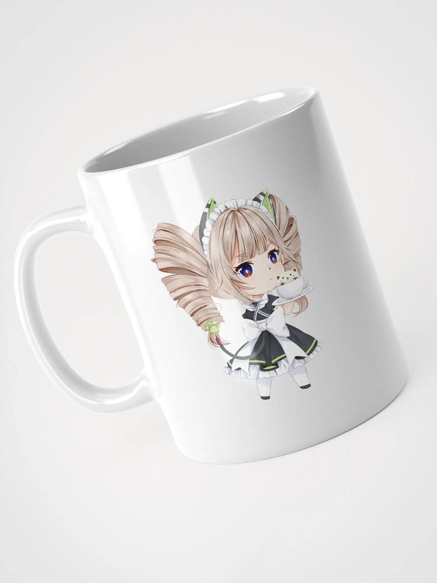White Glossy Mug - Shiro Maid (Tower of Fantasy) product image (3)