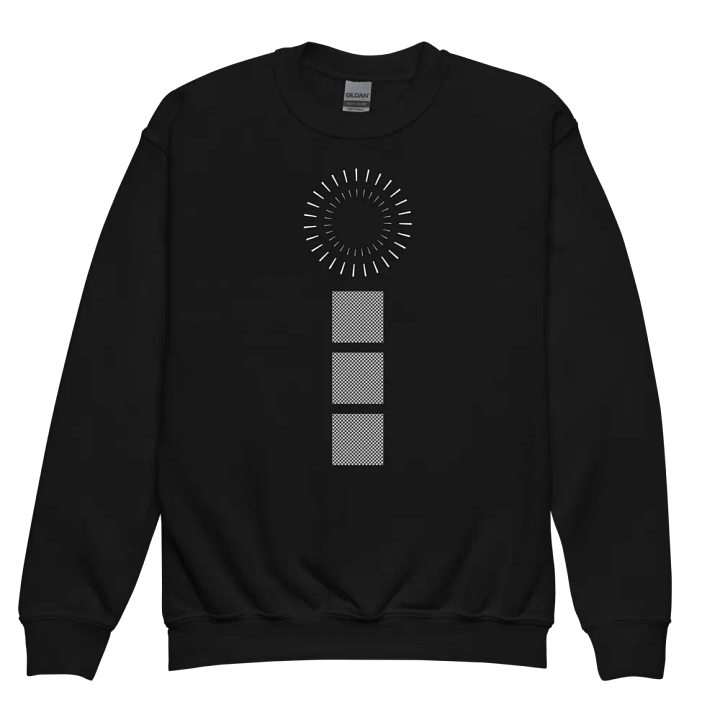 Squares and Circle Youth Sweatshirt product image (3)