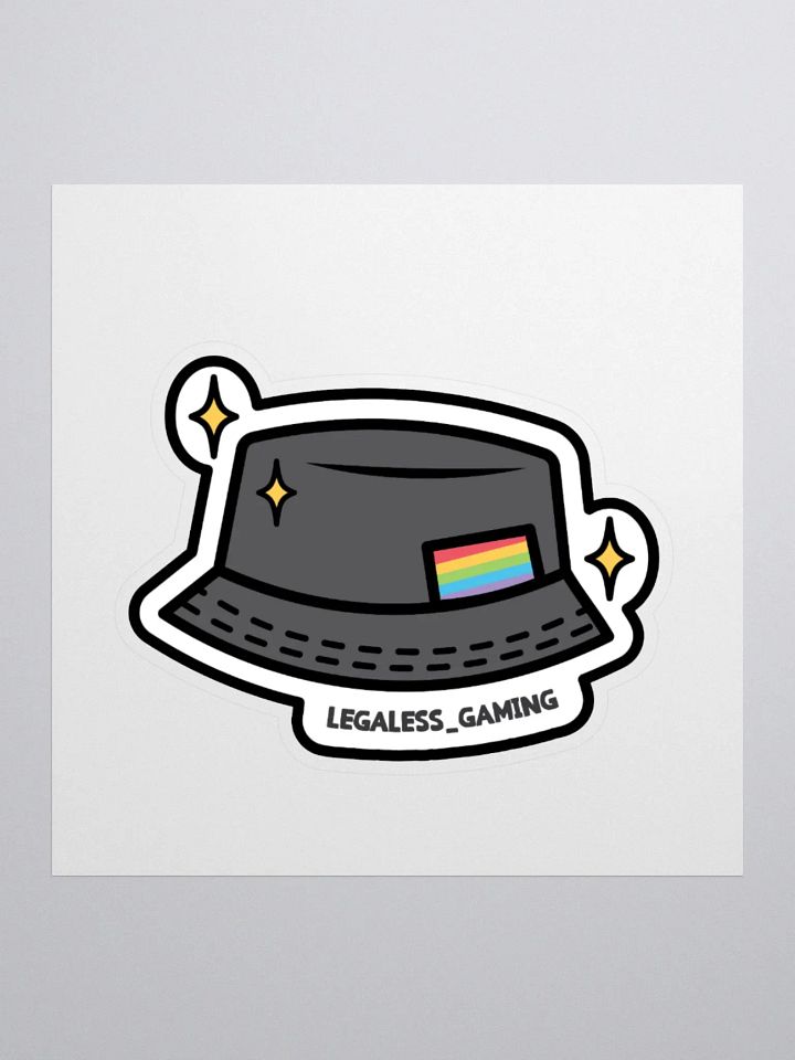 Pride Bucket Hat Sticker product image (3)