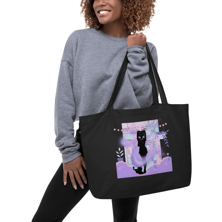 Urban Catgirl Anime Tote Bag product image (5)