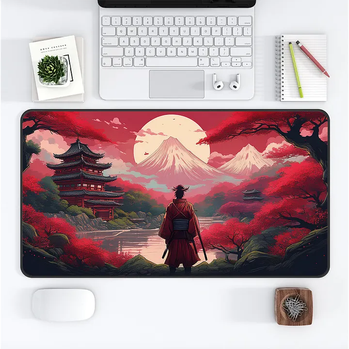 Crimson Warrior Medium Desk Mat (12 x 22) product image (1)