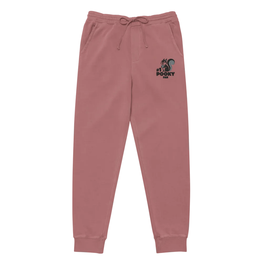 #1 Pooky Fan Embroidered Premium Joggers product image (2)