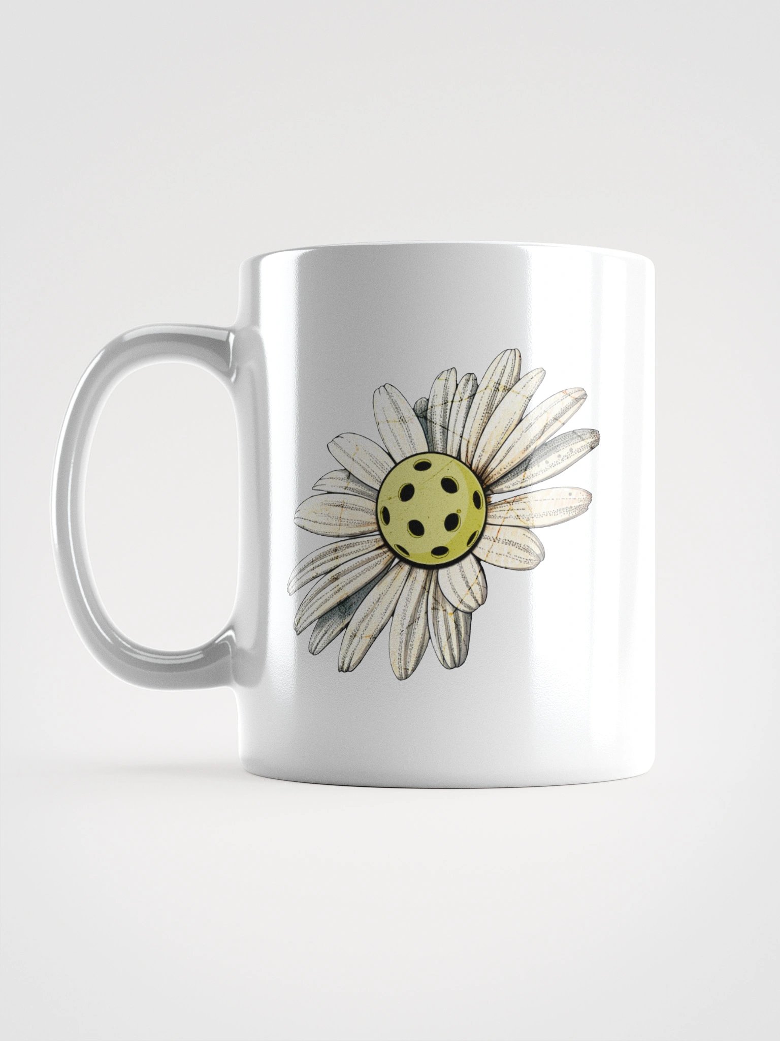 Flower Daisy Pickleball Delight Mug product image (1)