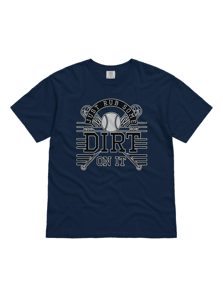 Vintage Baseball Crossed Bats Tee product image (2)