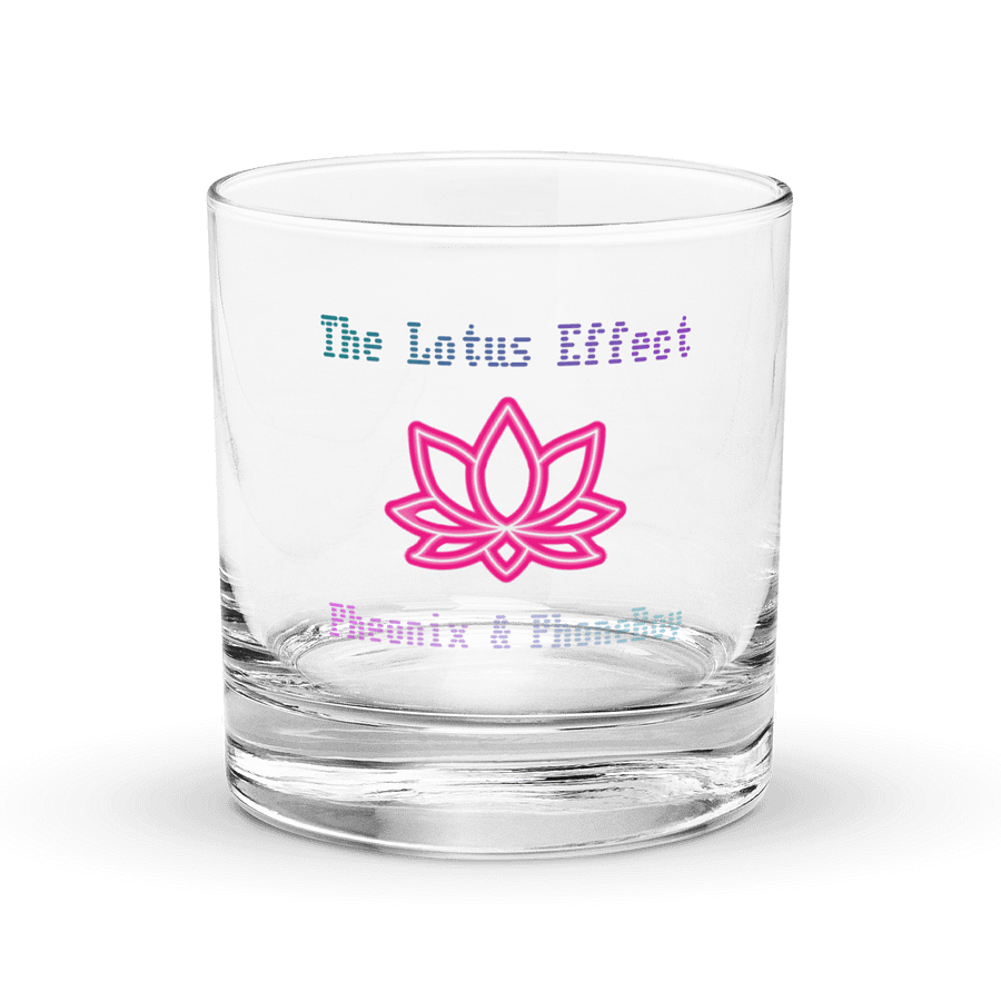 Lotus Effect Rocks Glass product image (1)