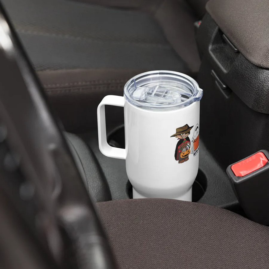 Horror Icons Cartoon Travel Mug product image (8)