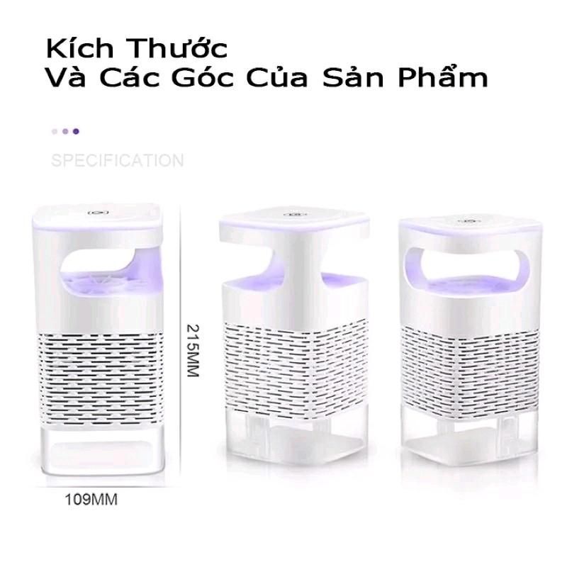 Đèn bắt muỗi - Máy bắt muỗi diệt côn trùng thông minh - Hút muỗi siêu mạnh product image (4)