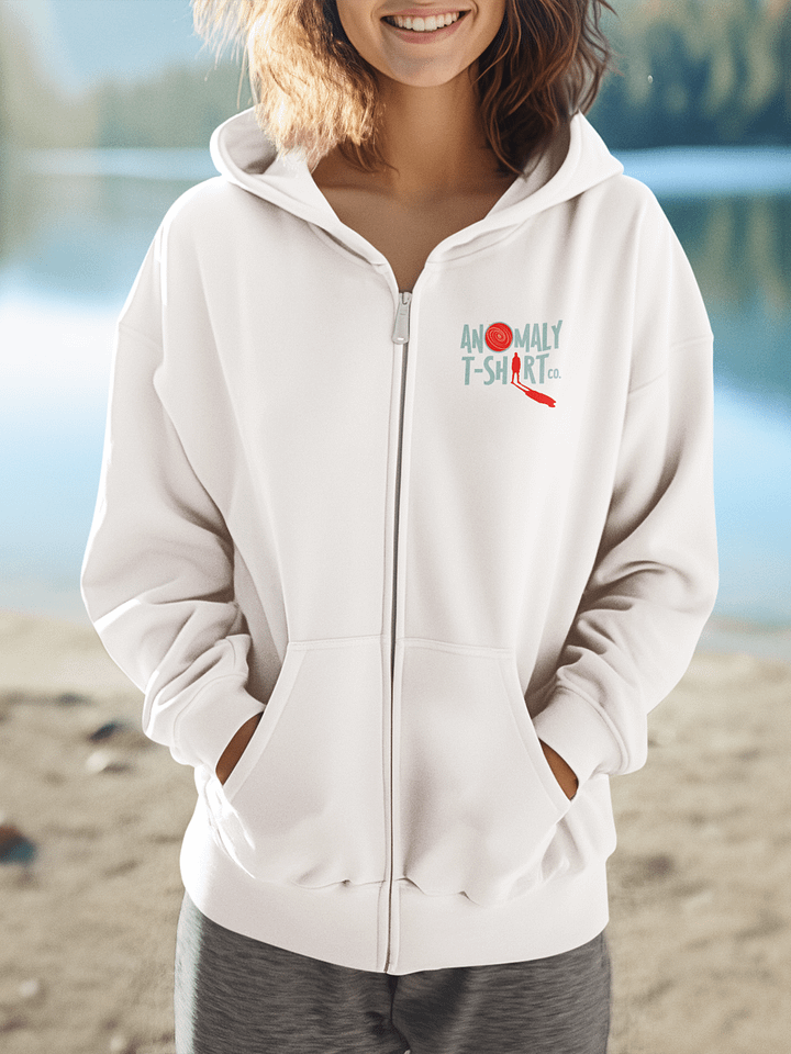 Vintage UFO Beam Zip Hoodie product image (2)