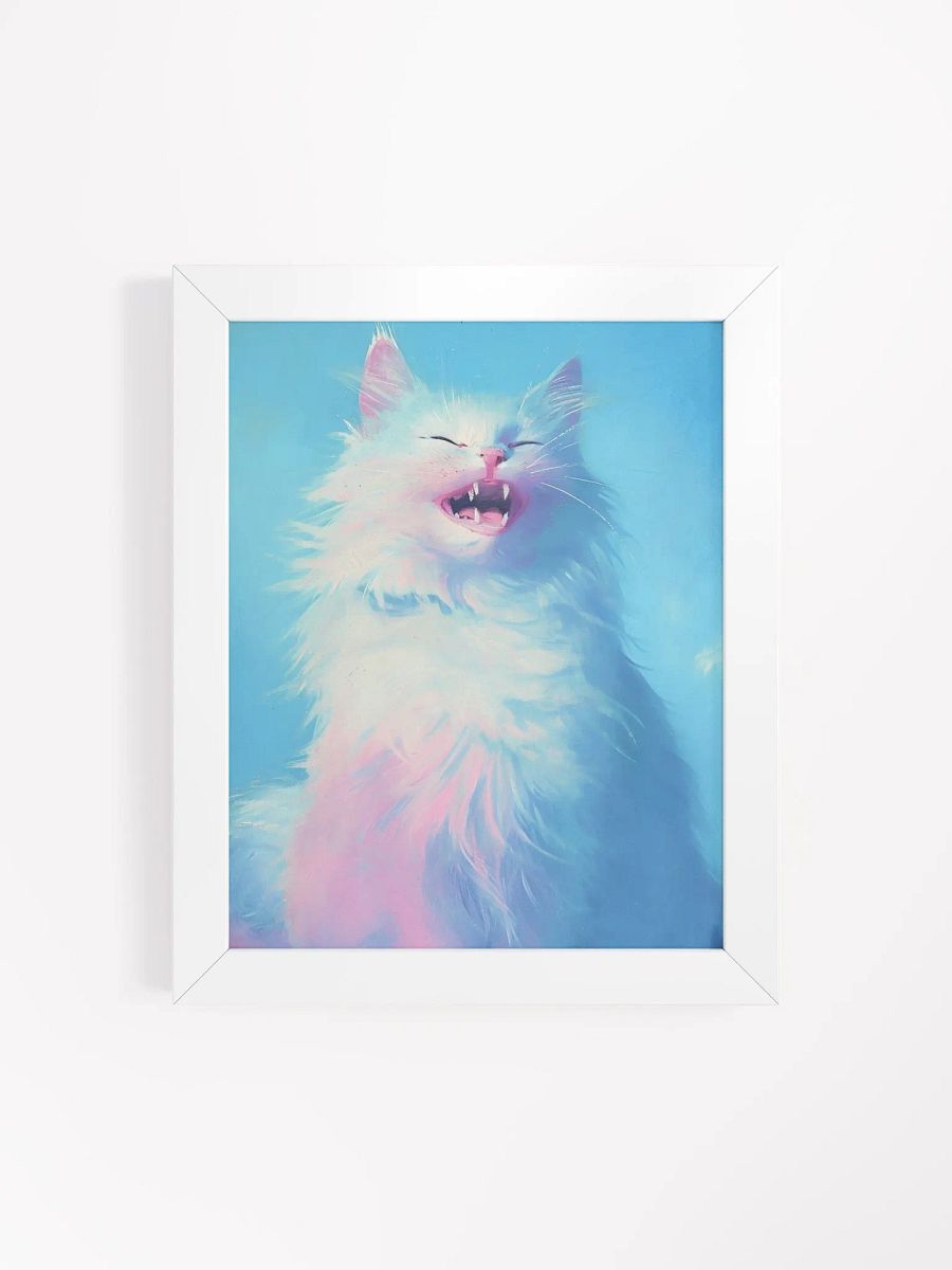 Blissful Feline Expression Wall Art product image (4)
