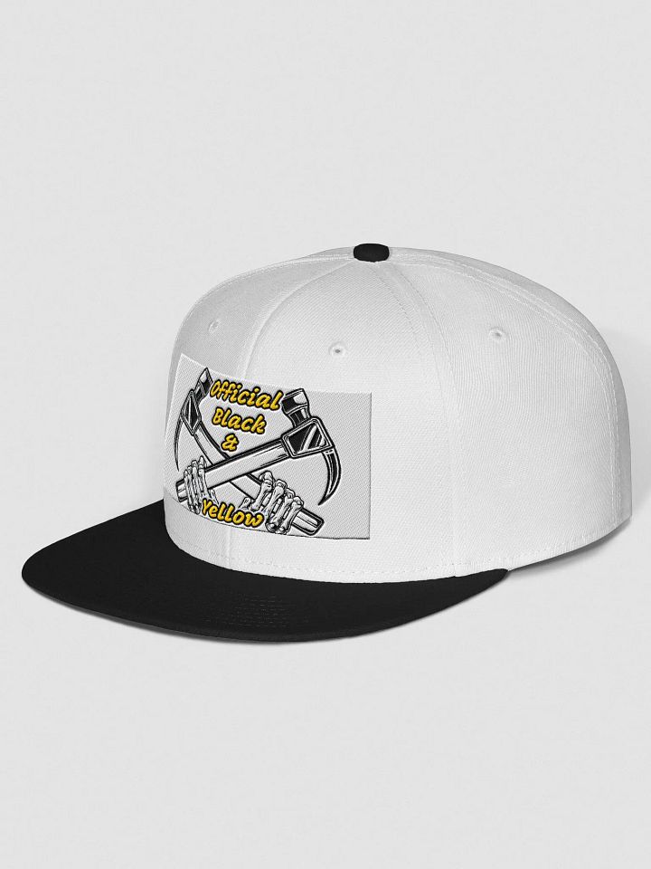 Official Black & Double Steel Snapback Cap product image (2)