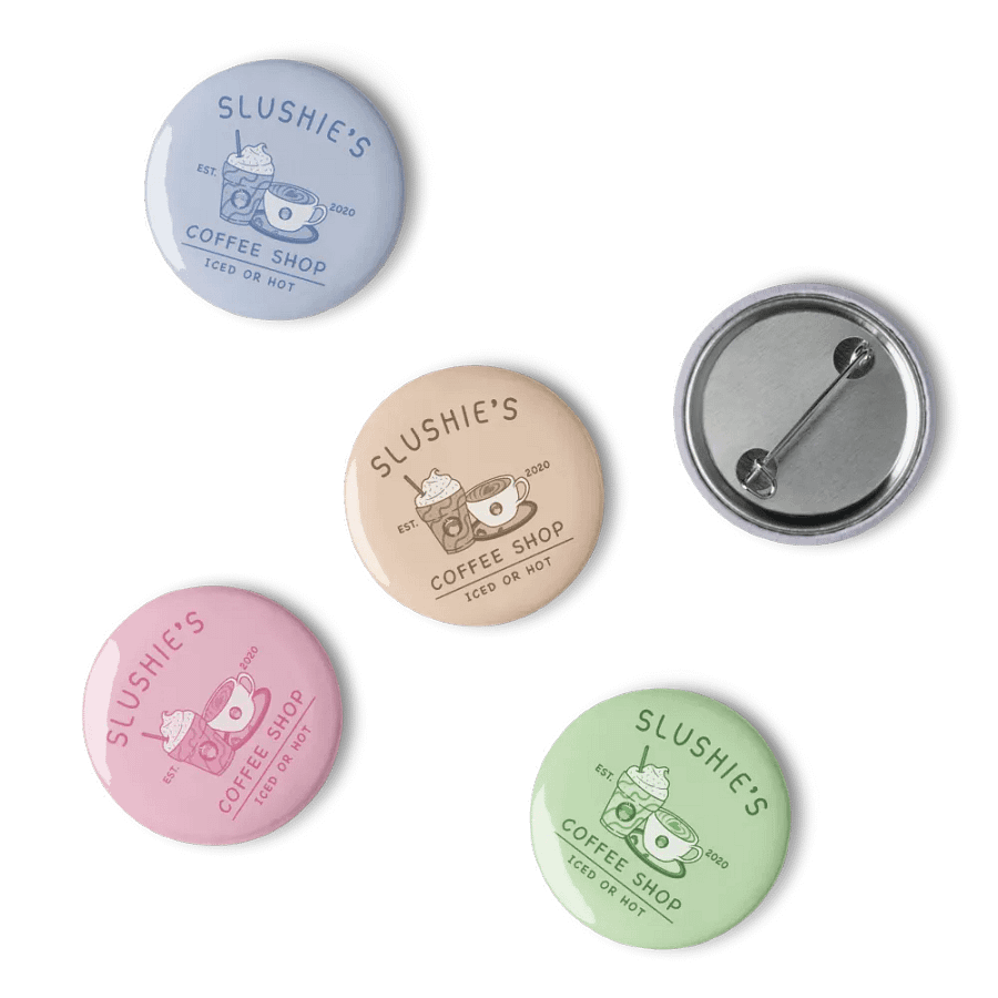Slushie's Coffee Shop | Pins (Colored) product image (15)