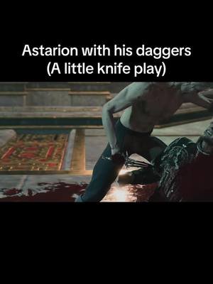 A little knife play…..#trend #fyp #fypシ #viral #astarion 