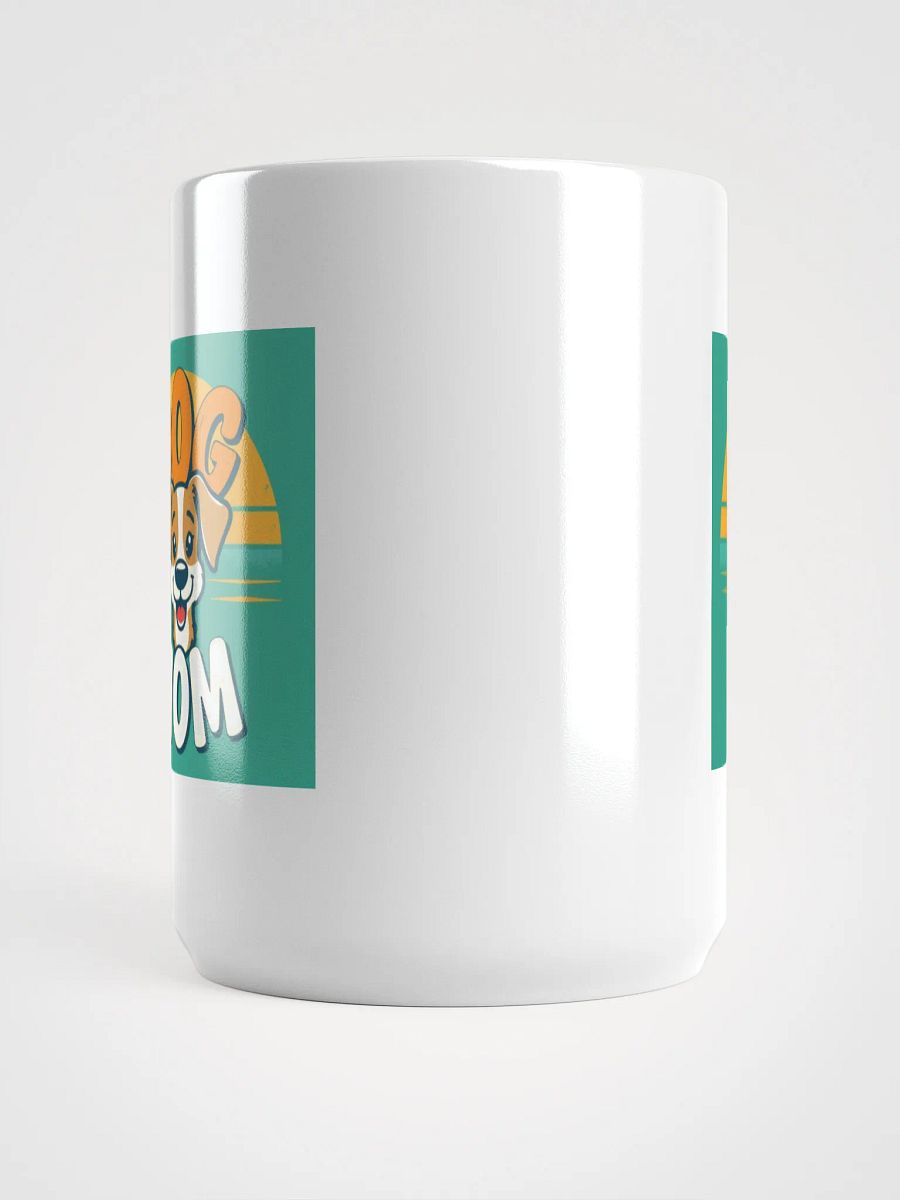 Dog Mom Sunset White Glossy Mug product image (6)