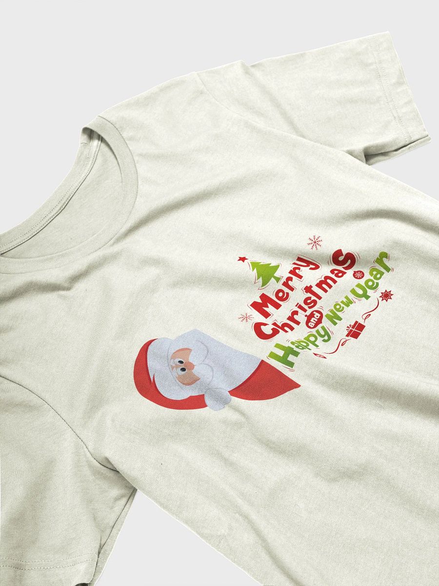 Festive Santa Claus Merry Christmas T-Shirt product image (4)
