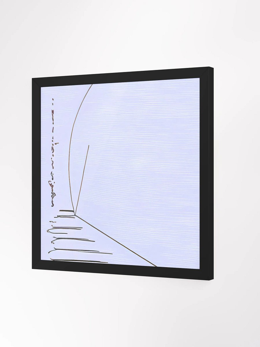 Stealth-Abstract Fusion Framed Art Print product image (2)