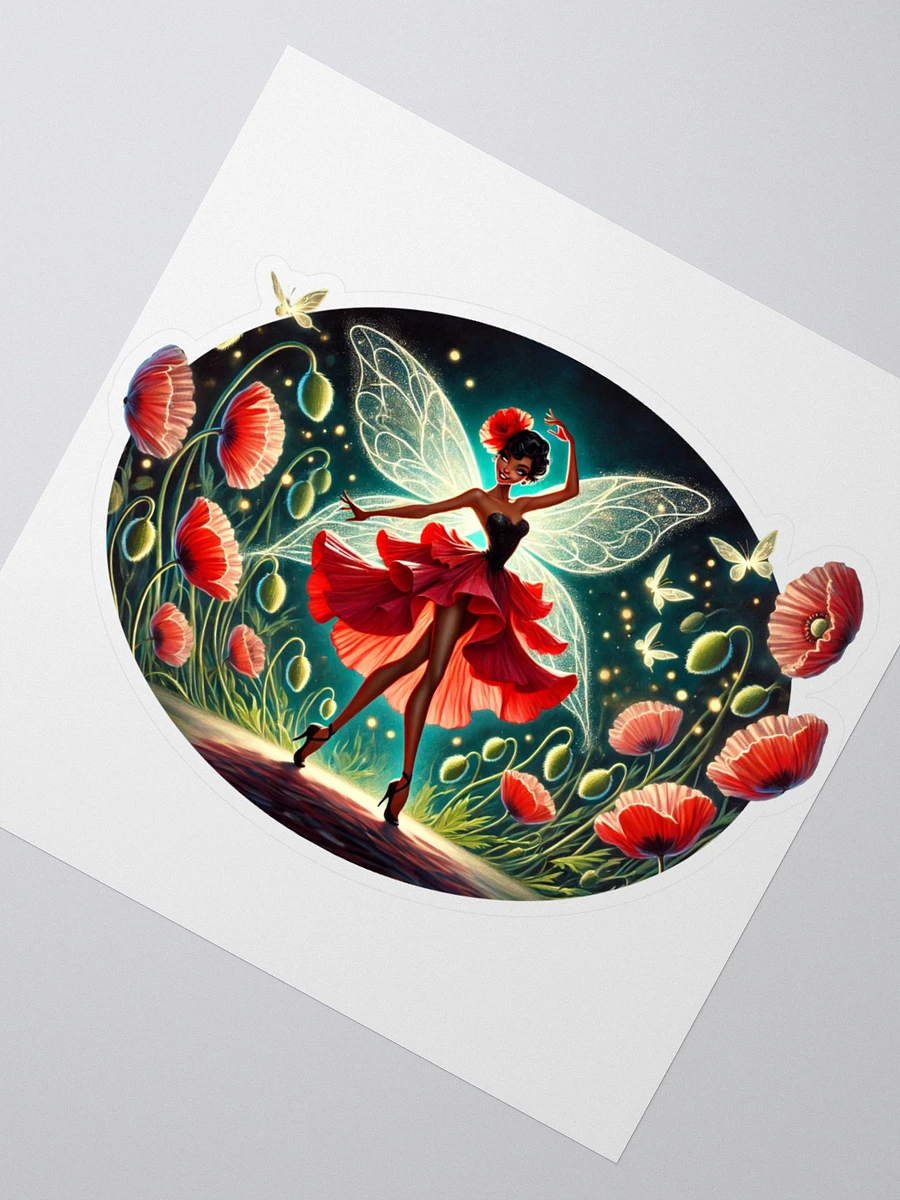 Enchanted Garden Poppy Fairy Stickers product image (6)