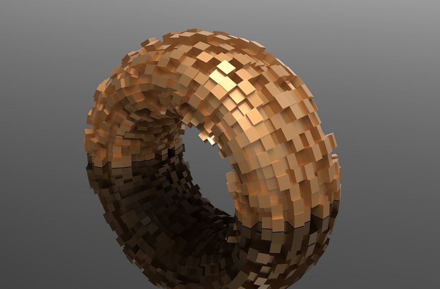Parametric Boxing Facade Over Surface Grasshopper Rhino Files Download product image (2)