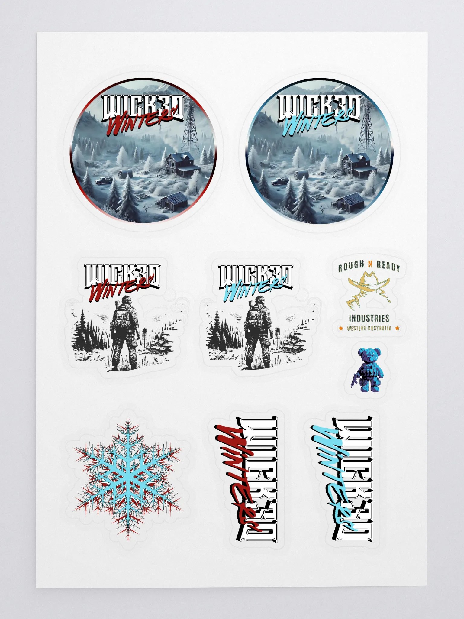 Wick3d Winter Wonderland Sticker Sheet product image (3)