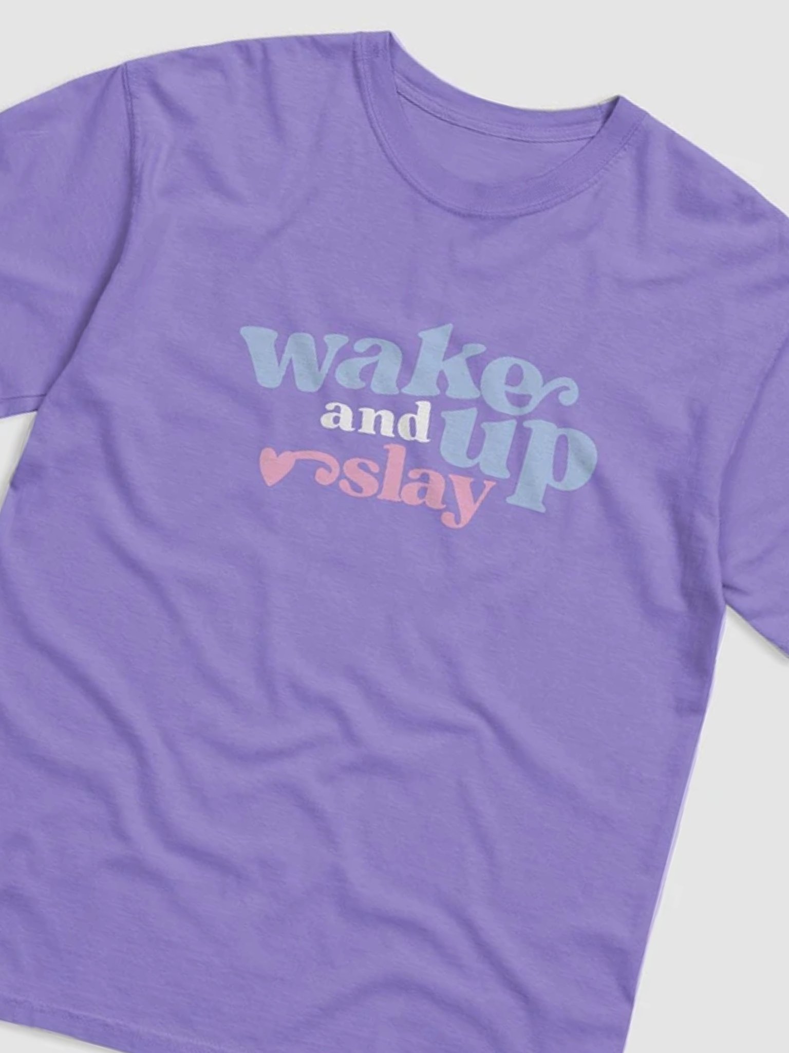 Wake Up & Slay Oversized Tee product image (2)