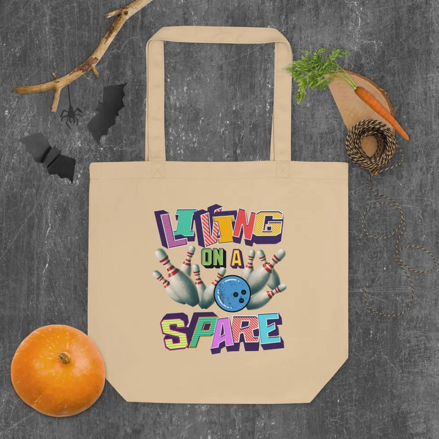 Living On A Spare Eco-Friendly Tote Bag product image (4)