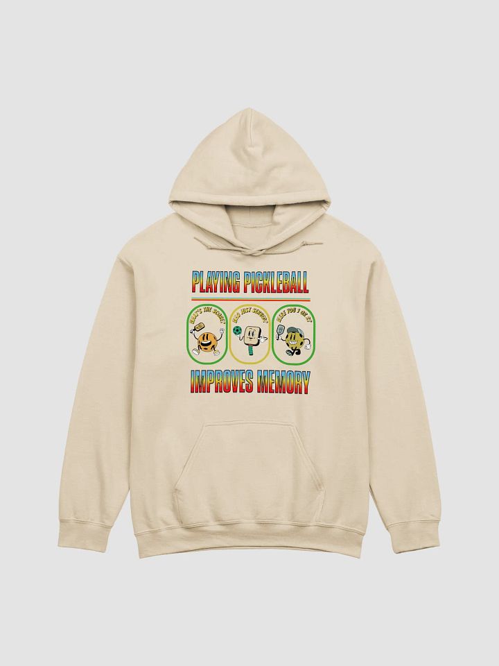 Playing Pickleball Improves Memory Fun Hoodie product image (19)