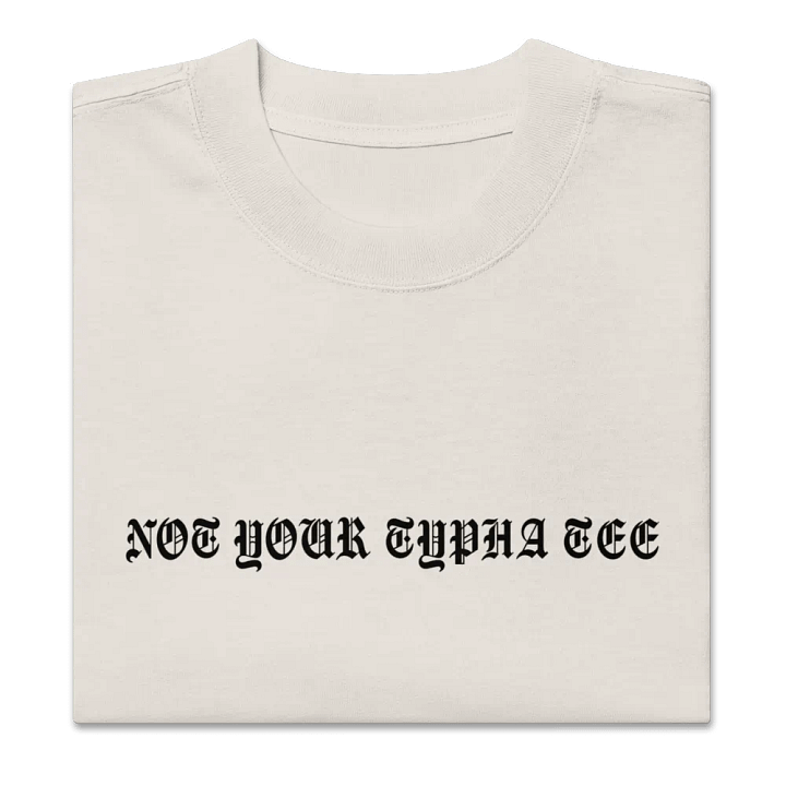 Not Your Typha Tee White product image (2)