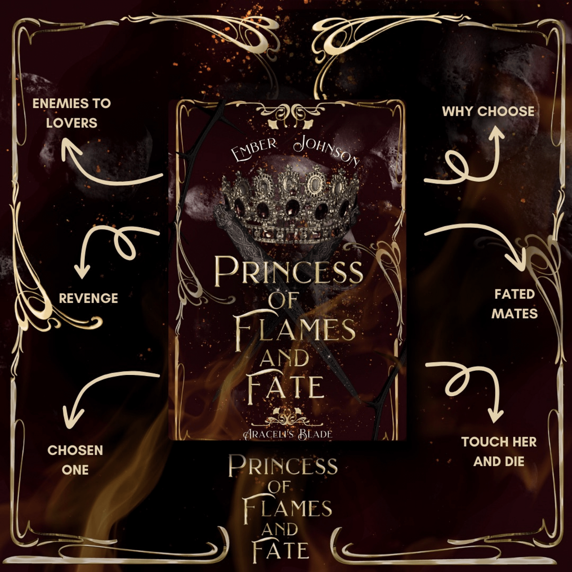 Signed Paperback - Princess of Flames and Fate product image (2)