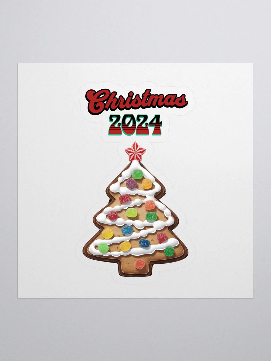Cookie and Candy Christmas Tree Sticker product image (1)