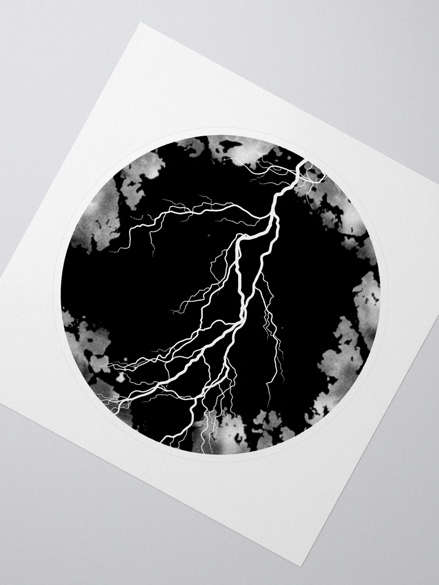 Full Moon, Lightning and Blood Sticker product image (2)
